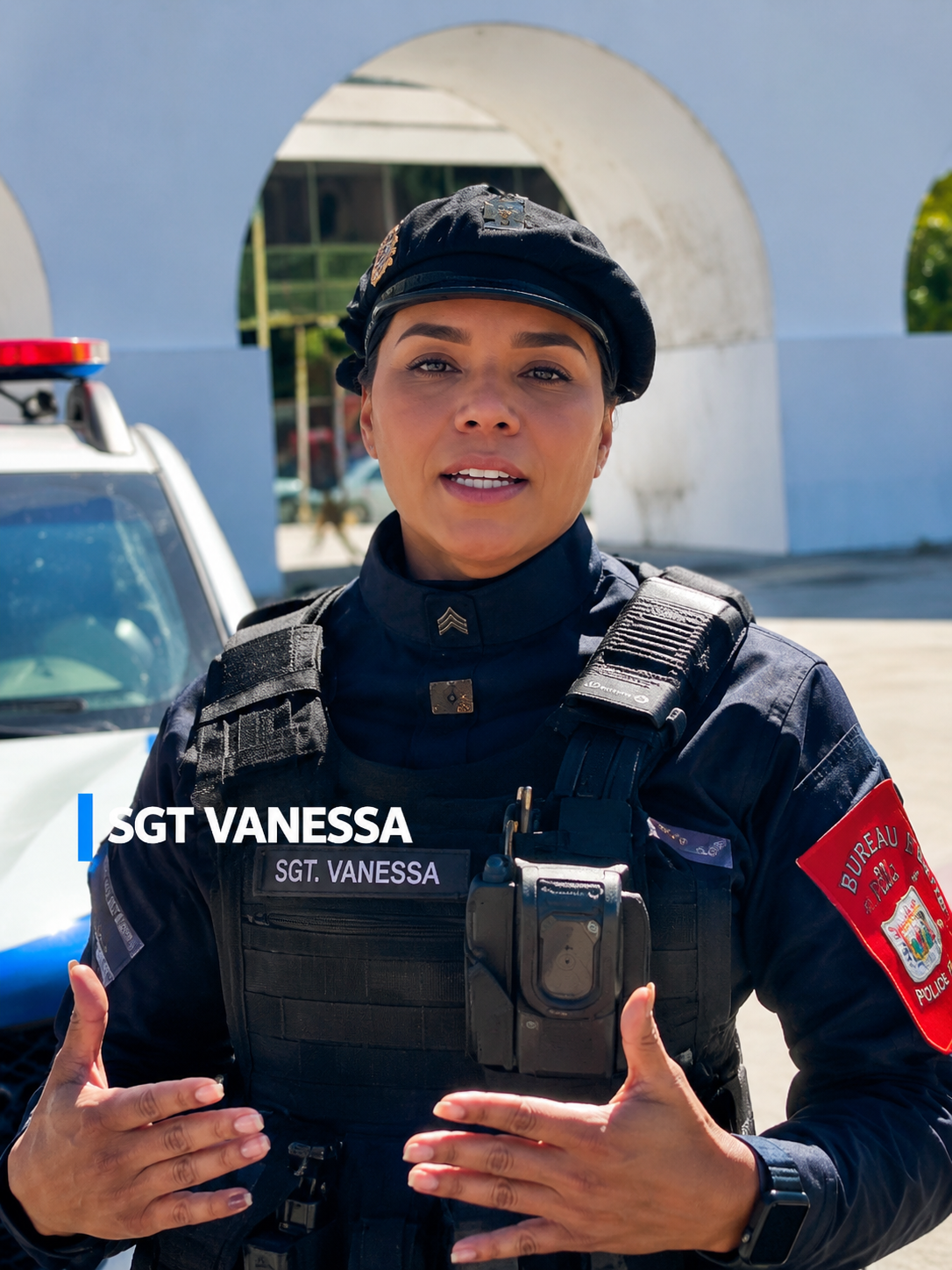Policial militar da Patrulha Maria da Penha